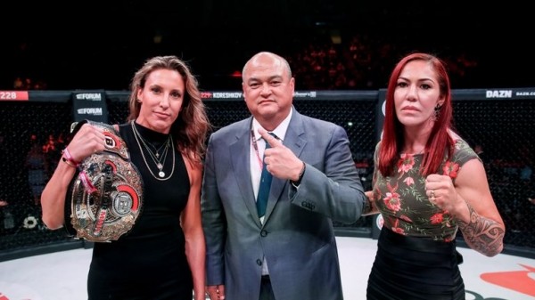 Cris Cyborg has joined Bellator MMA with her sights set on the featherweight world title