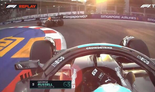 Furious George Russell flips out at Red Bull star after Singapore incident
