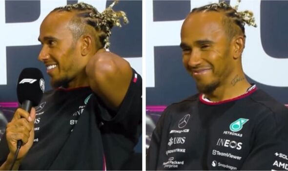 Lewis Hamilton taunts Lando Norris and Carlos Sainz after securing Singapore podium
