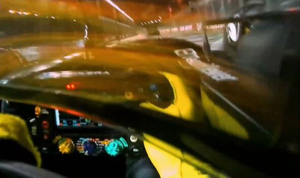 'Wild' Lewis Hamilton clip from Singapore Grand Prix leaves F1 fans speechless