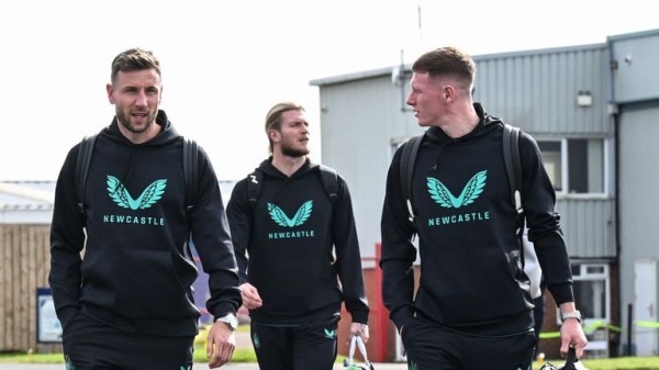 Newcastle break UEFA rules on pre-match preparations after storm delays departure to Milan for Champions League opener Newcastle break UEFA rules on pre-match preparations after storm delays departure to Milan for Champions League opener